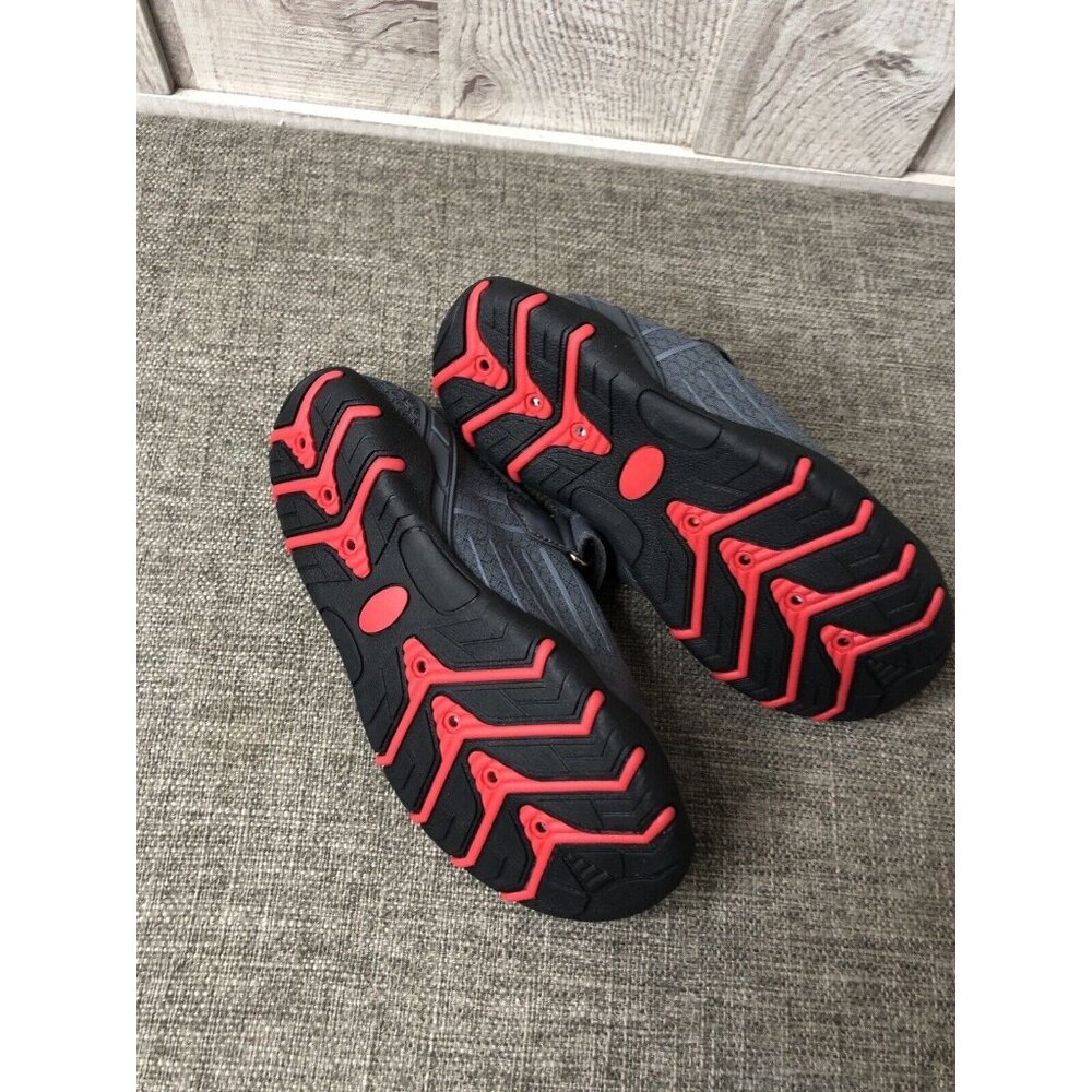 Sport Kids Boys Gray Red Shoes Sz 11.5 Aqua Water Beach Pool Summer Hiking Lake - Picture 7 of 8